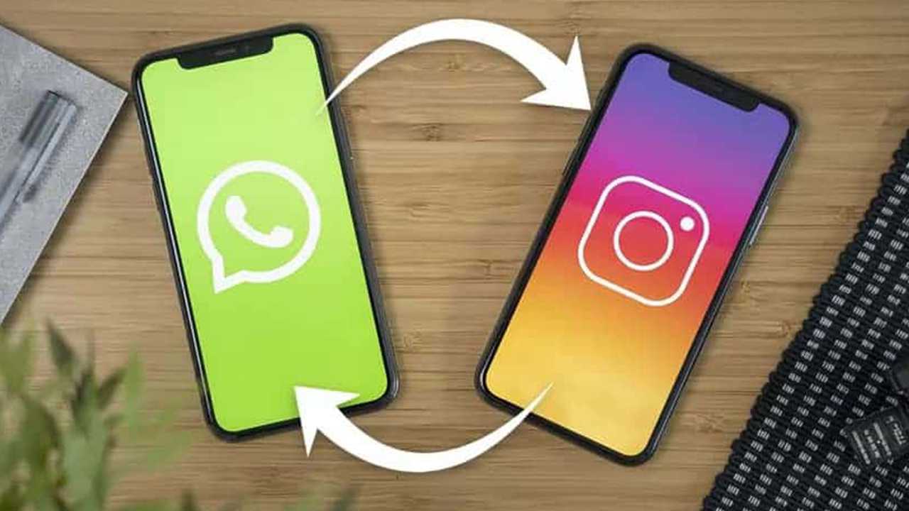اتصال واتساپ به اینستاگرام